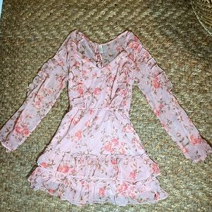 Mini floral dress XS
